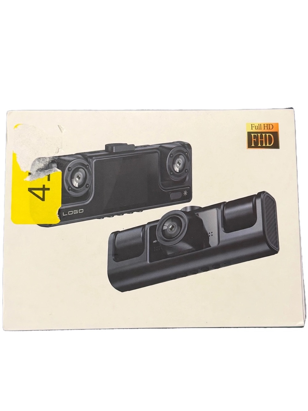 NEW Full HD FHD Dual Lens Rearview Mirror Dash Cam 1080P 2.0" Display G-Sensors